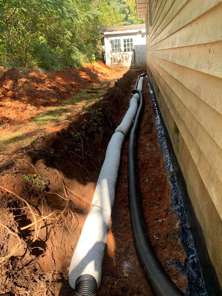 French Drain General Contractor